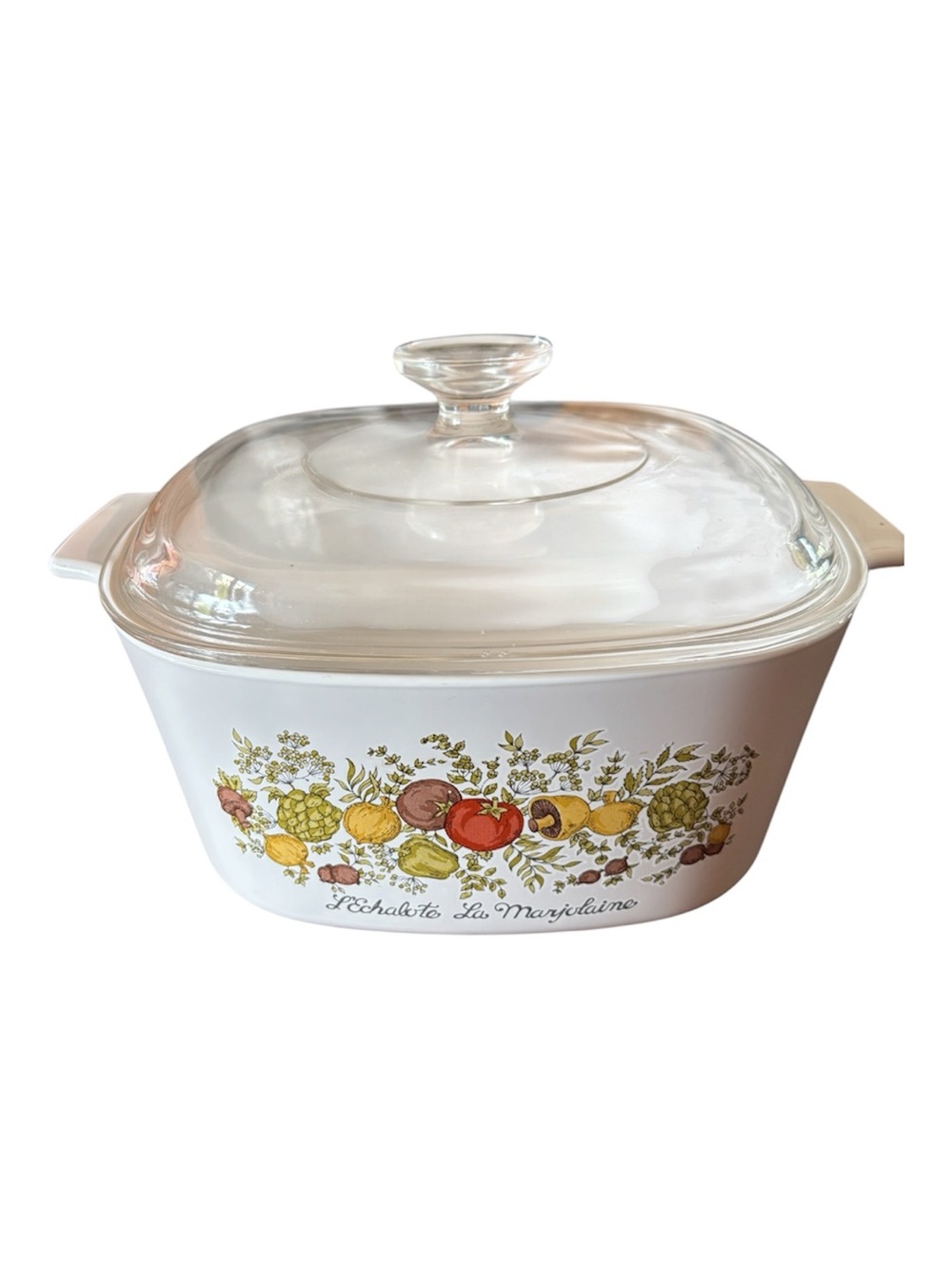 Vintage CorningWare Spice of Life Casserole /Pyrex Lid ✨ A-3-B, 3 l